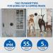 Wowlela Dog Doorbell | Wireless Pet Training Bells | Communication Doorbell with Push Button for Easy Pet Alerts - Buy Online on SooperMarket.com