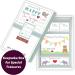 Baby Memory Book w/Keepsake Box & 30 Monthly & Baby First Milestone Stickers - Gender Neutral First Year Scrapbook Journal - Baby Photo Album for Boys & Girls - Buy Online on SooperMarket.com