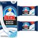 Toilet Cleaner Starter Kit Bundle Includes 1 Duck Fresh Brush With Holder and 24 Flushable Cleaning Duck Fresh Brush Refill Pads - Buy Online on SooperMarket.com