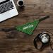 Buy printplanet Dog Scarf with Custom Name - Trees Green Design - Medium Size for Stylish Pets - Buy Online on SooperMarket.com