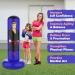JEELA SPORTS Extendable Punching Bag for Kids 3-12 Years | Inflatable 53-63 inches with Boxing Gloves | Resistant Kids Punching Bag | Burn Off Children's Energy | Perfect Toy Gift for Boys - Buy Online on SooperMarket.com