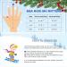 BQA Children's Ski Gloves - Waterproof & Windproof Thermo Warm F ustlinge for Boys & Girls (2-8 Years) - Navy - Buy Online on SooperMarket.com