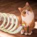 2pcs Folded Cat Tunnel Spring 10in Large Size Portable Cat Toy Spiral Tunnel with Synthetic Feather and Toy Mouse Tunnel Spring Outdoor Puppy Kitten Generic (Striped yellow Purple) - Buy Online on SooperMarket.com