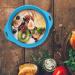 Jovilife Collapsible Silicone Salad Bowl 64oz - Durable Camping Bowl for Outdoor Hiking - Food-Grade Silicone Container for Storage and Mixing - 1 Pack (Blue) - Buy Online on SooperMarket.com