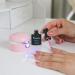 HayHay 3W UV Nail Lamp, Anticlockwise 180 Rotation, Portable Manicure Gel Lamp with 30/60s Timer and Mini Gel Polish - White - Buy Online on SooperMarket.com