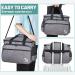 Golkcurx Sewing Machine Case - Removable Padding, Shoulder Strap - Grey - Buy Online on SooperMarket.com