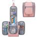 Women's Medium Pink Travel Toiletry Wash Bag Organizer Cosmetic Makeup Holder - Buy Online on SooperMarket.com