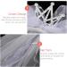 Amosfun Children's White Wedding Veil - Short Bride Veil Hair Accessories for Girls Perfect for Costumes & Photo Props - Buy Online on SooperMarket.com