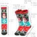 Hysenm Kids Ski Socks - 2 Pairs Warm Long Thick Snow Socks for Boys & Girls - Cotton Christmas Gift - Pattern 3 - X-Small - Buy Online on SooperMarket.com