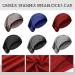 SATINIOR 6-Piece Spandex Dreadlock Caps Unisex Elastic Bands for Long Hair Dreads in Dark Colors - Buy Online on SooperMarket.com