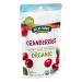 Decas Farms Organic Dried Cranberries 5oz - Premium Quality, Healthy Snack - Buy Online on SooperMarket.com
