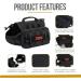 OneTigris Mammoth Dog Backpack 2.0 - Tear-Resistant Camping & Hiking Backpack for Medium/Large Dogs (M Black) - International Shipping Available - Buy Online on SooperMarket.com