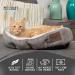 Pet Craft Supply Self-Warming Cat Bed for Indoor Cats - Machine Washable, Ultra Soft, Refillable Catnip Pouch - Grey - Buy Online on SooperMarket.com