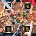 40 Black Napkins for 30th Birthday | Gold Paper Party Napkins 33x33cm | Elegant Decoration for Men Women & Girls - Buy Online on SooperMarket.com