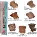 Mommy Makeup Brow Tint with Microfibers - Long Lasting Eyebrow Gel in Sable Brown | Paraben, Talc-free, PETA Certified, Made in USA - Buy Online on SooperMarket.com