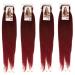 60 INCH XPRESSION LAGOS BRAID PRE-PULLED/PRES-STRETCHED Hair Extension 60 2 In A Pack (Pure Colour 39 Burgundy Red) Heat Resistant Tangle Free Brushable Burdundy Red 39 60 inches
