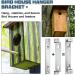 Fdit 2 Sets Bird House Hanger Bracket for Securing Bird Houses Galvanized Steel Mounting Bracket EasilyFeeders Nesting Boxes - Buy Online on SooperMarket.com