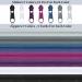 35 Yards/7 Assorted Colors Nylon Coil Zippers with 70 Zipper Sliders - DIY Sewing Craft Supplies - Cold Colors - Buy Online on SooperMarket.com
