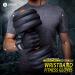 SIMARI Full Finger Weight Lifting Gym Gloves with Wrist Wrap Support - Men Women, Full Palm Protection for Weightlifting, Fitness & Training - Stretch Limo Small - Buy Online on SooperMarket.com