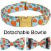 Adjustable Blue Pumpkin Dog Collar - Aring Pet Halloween Halison Bottom Band with Metal Buckle (X-Large) - Perfect Halloween Accessory - Buy Online on SooperMarket.com