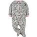 Gerber Baby Infant Toddler Bodysuit Footies - 6-9 Months Leopard Pink - Buy Online on SooperMarket.com