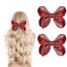 WLLHYF 2 PCS 5Inch Sequin Hair Bows Clips - Large Alligator Hair Barrettes for Girls, Red - Perfect for Birthday Parties and Gifts - Buy Online on SooperMarket.com