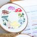 Hand U Journey Basic Embroidery Stitch Kit - 28 Stitches, Mushroom Set, Ideal for Beginners - Basic Kit-02 - Buy Online on SooperMarket.com