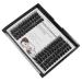 Bodermincer 84 Clusters Large Pack D Curl Volume Lashes Set | 18mm Individual DIY Eyelash Extension Kit for Women | Black False Lashes for Home Extension - Buy Online on SooperMarket.com