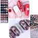 Nail Art Stamping Templates 8pcs Nail Stamping Templates with Nail Stamper and Scraper for DIY Nail Art Decoration Nail Salon Design - Buy Online on SooperMarket.com