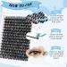 300 Pcs DIY Lash Extension Cluster Lashes - Dramatic Volume, C-18mm 50D - Buy Online on SooperMarket.com