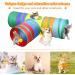 Malier Cat Toys Set Collapsible Tunnels, Interactive Feather Toy, Crinkle Balls, 3 Way Tube Indoor Cat & Kitten Play Set - Buy Online on SooperMarket.com