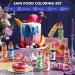 Oil Based Food Coloring Set for Chocolate - 10 Colors Oil Based Edible Food Dye for Sugar Candy Melts Oil Frosting Icing Dye for Baking Cookies Cake Decorating - 0.25 Fl. Oz/Bottles 6 ml (Pack of 10) - Buy Online on SooperMarket.com