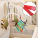 SOSPIRO Baby Cloth Book for Toddlers - Soft 3D Animal Tails Quiet Book | Safe Nontoxic Early Learning and Gifts for 0-3 Year Olds (Jungle) - Buy Online on SooperMarket.com