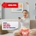Poppy's Large Popcorn Boxes 200 Pack 46 Oz Concession-Grade Popcorn Buckets Popcorn Machine Accessories for Popcorn Bars Movie Nights Concessions - Buy Online on SooperMarket.com