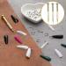 FRCOLOR 9 Pcs Nail Drilling Drill Nail Piercing Drills Drill Machine Bit Nail Jewels Acrylic Nail Drill Nail Piercing Tools Diy Nail Drill Nail Art Tools Hand Drill Metal Do It Yourself 6.5x0.8cmx3pcs Goldenx3pcs - Buy Online on SooperMarket.com