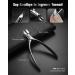 FERYES Pedicure Knife Ingrown Toenail Kit - 7 PCS Professional Toenail Grooming Tool Set with Super Sharp Clippers - Includes Leather Case - Buy Online on SooperMarket.com