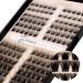 Lashview lash cluster 144 PCS cluster lashes diy cluster eyelash extensions mega volume reusable individual lashes cluster volume look super thin band & soft (d17 c-10-16mix) 9ZD17H-144C