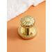 Sorwduerm Gold Door Knobs - Polished Brass Dummy Handle | Decorative Zinc Alloy - 1 Pack - Buy Online on SooperMarket.com