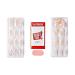 KISS imPRESS No Glue Mani Press On Nails - On My Mind White Almond Shape Medium Size Includes 30 Nails & Accessories - Shop Now Internationally - Buy Online on SooperMarket.com