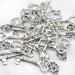 30PCS Antique Skeleton Keys Vintage Steampunk Juliet Collection - Silver - Buy Online on SooperMarket.com
