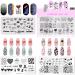 RUNRAYAY 4Pcs Love Series Nail Stamping Plates for Nails Image Valentine's Day Theme Nail Templates Nail Stencils for Nails Art Stamping Kit Nail Stamp Plates Set Printing Tools for Women Girls DIY - Buy Online on SooperMarket.com
