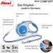 Kerbl Flexi Leash New Comfort - Retractable Dog & Cat Leash - Blue Size S (5m max. 12 kg) - International Shipping Available - Buy Online on SooperMarket.com