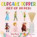 Seyal P Pan cupcake topper Seyal Peter Pan Cupcake Topper - Buy Online on SooperMarket.com