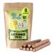 Thompson & Wood |8x catnip sticks |Caustlichen |100% natural |Suitable as a cat toy |Natural dental care |Equipment of bad breath & tartar