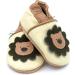 Dotty Fish Soft Leather Baby Shoes | Animal Designs for Boys & Girls | Non-Slip Toddler Shoes | Cream & Brown Lion | 0-6 Months to 4-5 Years - Buy Online on SooperMarket.com