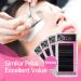 Beauty7 Flat Lash Extensions - C Curl 0.20 Mix Length 8-15mm | Individual Volume Lashes - 16 Rows Split Tips - Buy Online on SooperMarket.com