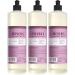 Mrs. Meyer's Peony Liquid Dish Soap 16 fl. oz - Pack of 3 | Biodegradable Formula - Buy Online on SooperMarket.com