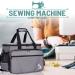 Golkcurx Sewing Machine Case - Removable Padding, Shoulder Strap - Grey - Buy Online on SooperMarket.com