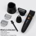SCTTOMON 3-in-1 Waterproof Men's Body Razor & Ball Trimmer - Wireless Inguinal & Nose Hair Groomer - Buy Online on SooperMarket.com