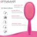 Framar Detangle Hair Brush - Best Wet Hair Detangler for Women & Girls - Curly & Thick Hair - Tangle-Free Pink Brush Set - Buy Online on SooperMarket.com